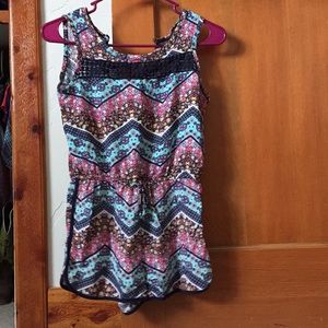 A girls romper size medium